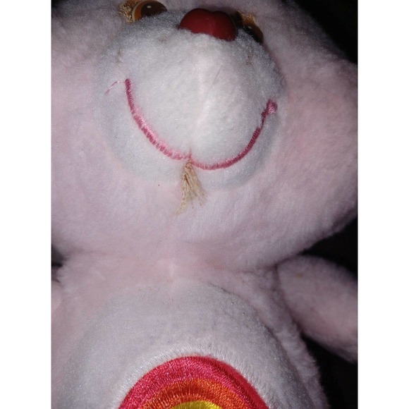 Lot 3 Vintage Care Bears Cousins Kenner Plush 1980s Lamb, Cheer, baby hugs - Picture 5 of 5